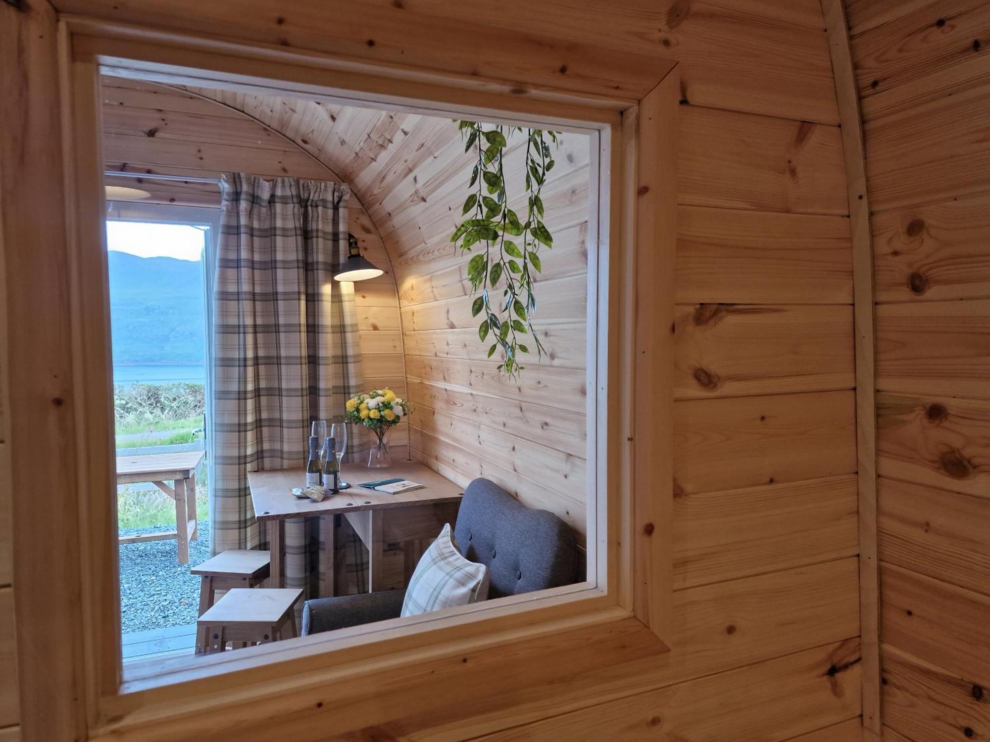 Ferienwohnung Gorse Gorgeous Glamping Hideaway Dundonnell Exterior foto