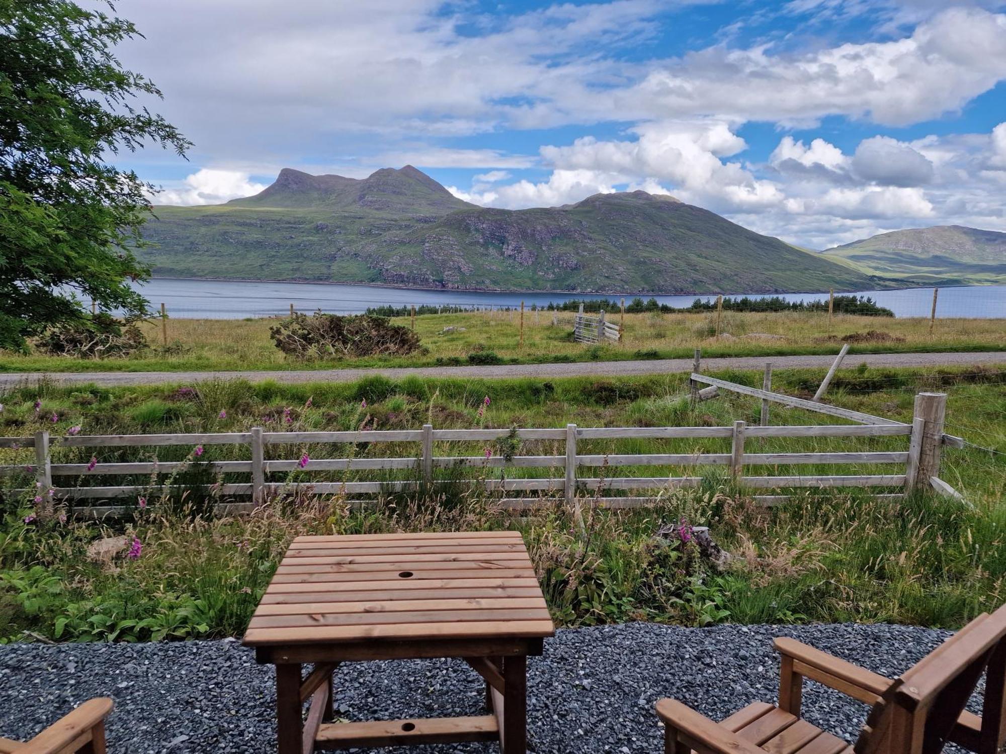 Ferienwohnung Gorse Gorgeous Glamping Hideaway Dundonnell Exterior foto