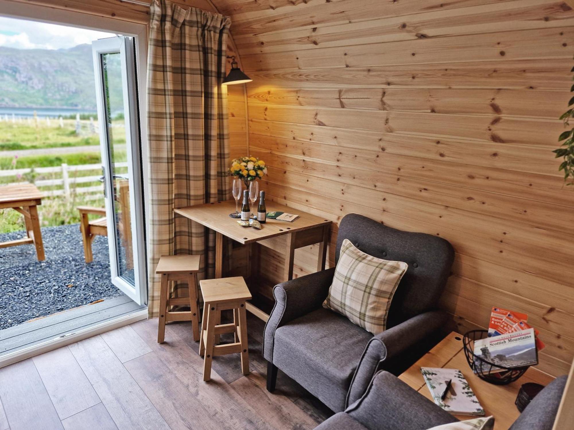 Ferienwohnung Gorse Gorgeous Glamping Hideaway Dundonnell Exterior foto