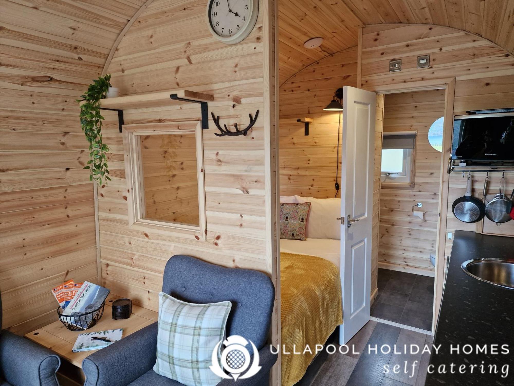 Ferienwohnung Gorse Gorgeous Glamping Hideaway Dundonnell Exterior foto